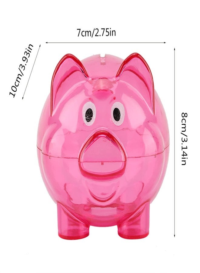 Gavigain Piggy Bank, Resin Money Bank, Children's Toy Gift Savings Jar, Bank for Girls and Boys, Practical Gifts for Birthday, Christmas, Babys Shower(Rose Pink) - Image 3